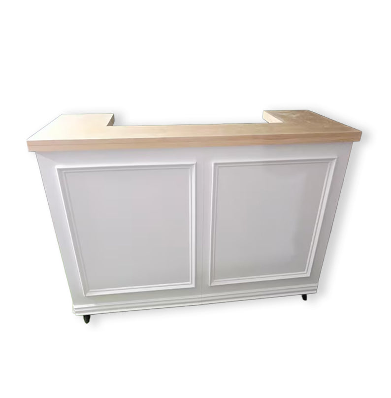 Portable Butcher Block Bar