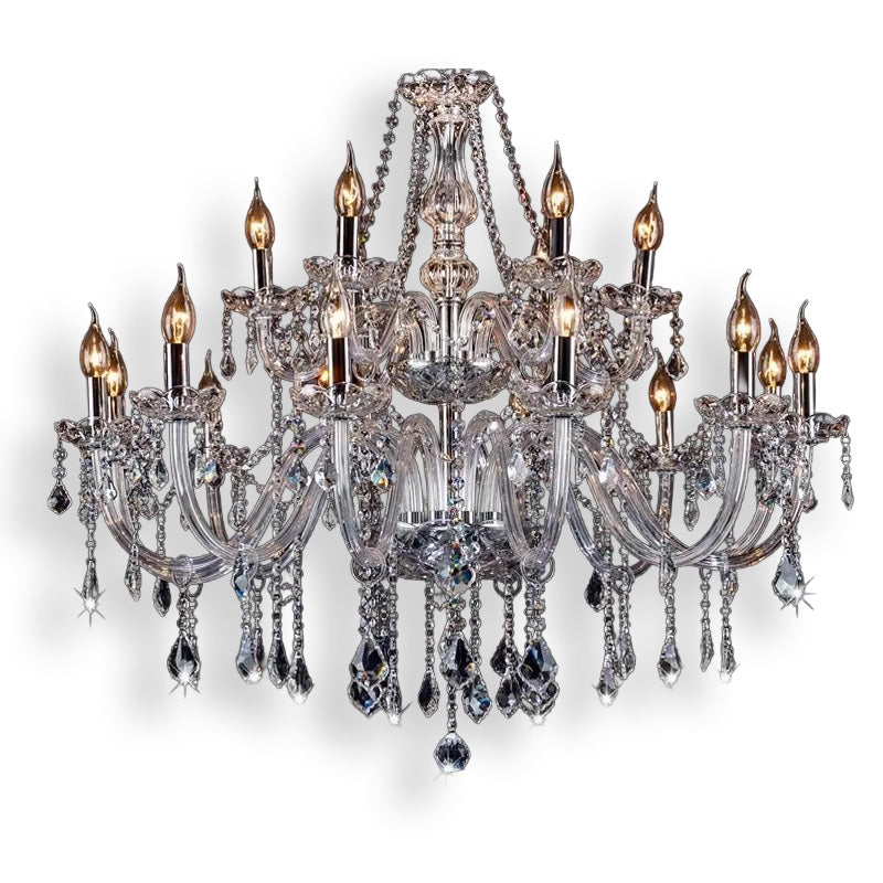 Large Crystal Chandelier