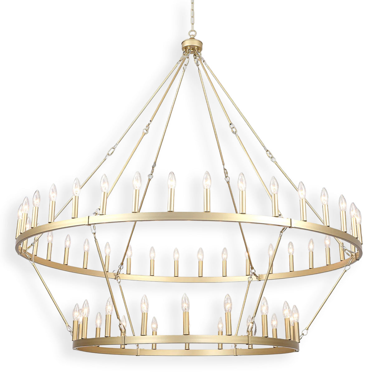 Two Tier Farmhouse Chandelier