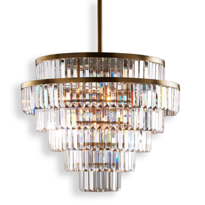 Gemma Crystal Round Chandelier