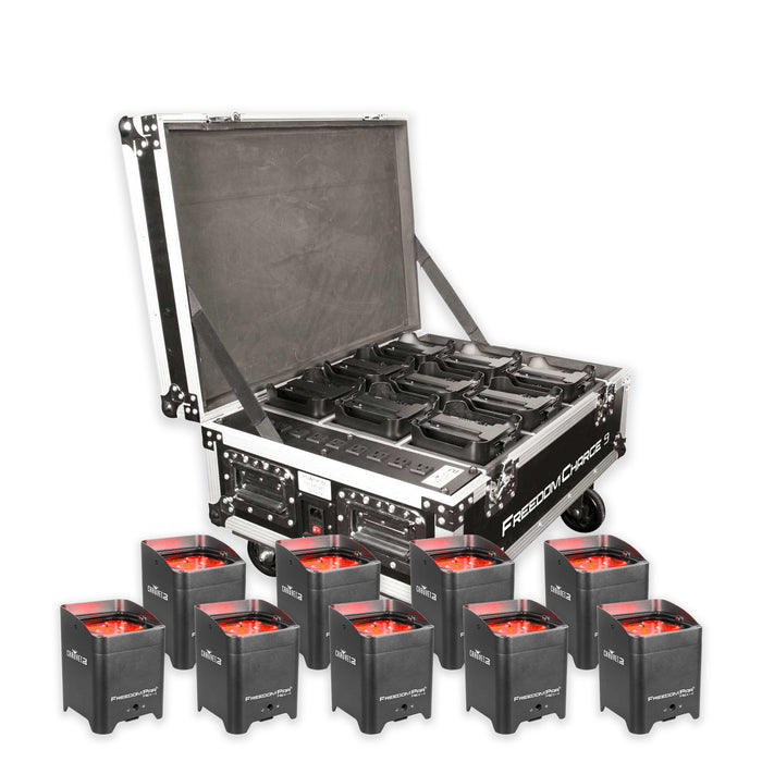 Chauvet DJ Freedom Par Hex-4 Nine-Light Pack